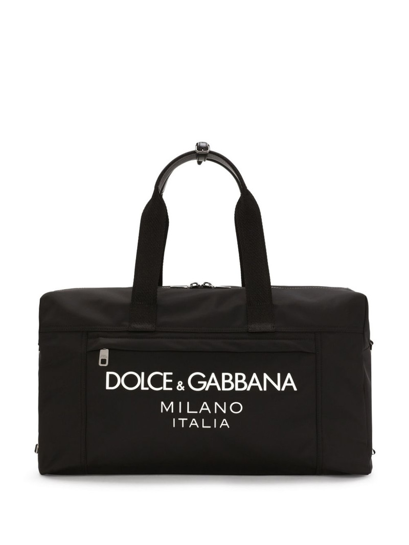 logo-print holdall 1