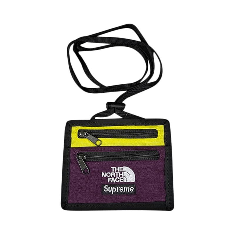 Supreme x The North Face Expedition Travel Wallet 'Sulfur' - 1