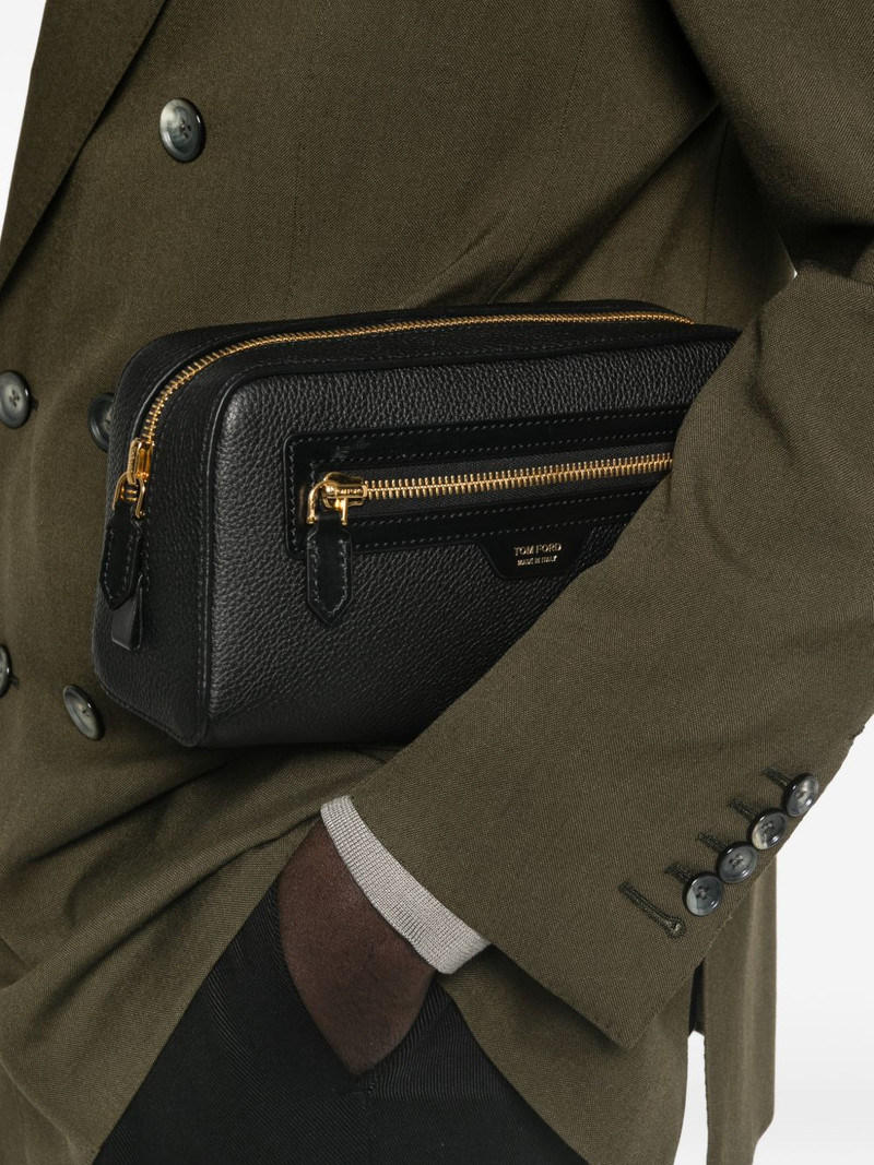 TOM FORD zipped clutch bag outlook