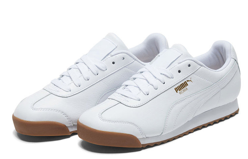PUMA Roma Classic 'White Gold Gum' 366408-01 3