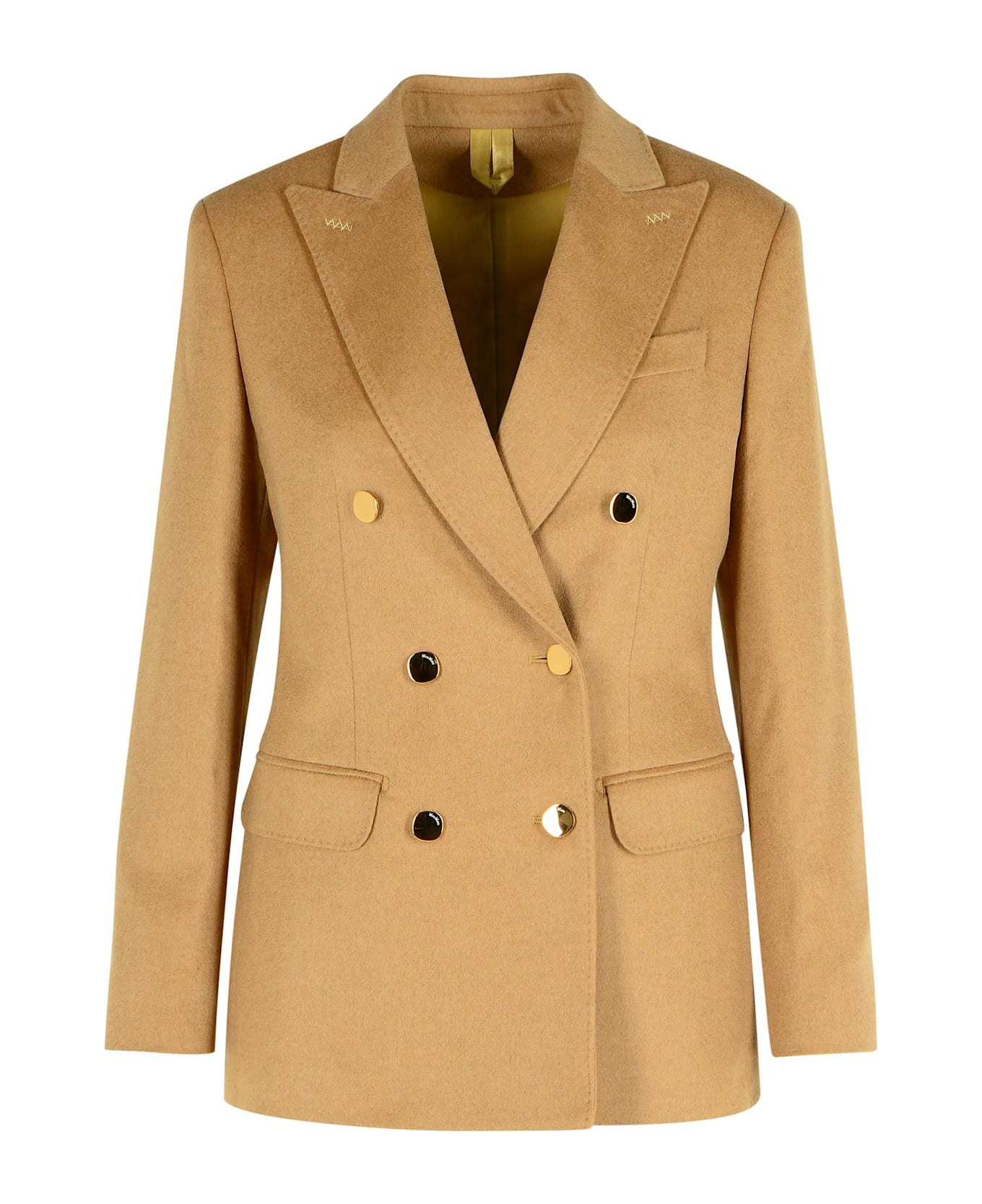 'pesche' Beige Camel Blazer - 1
