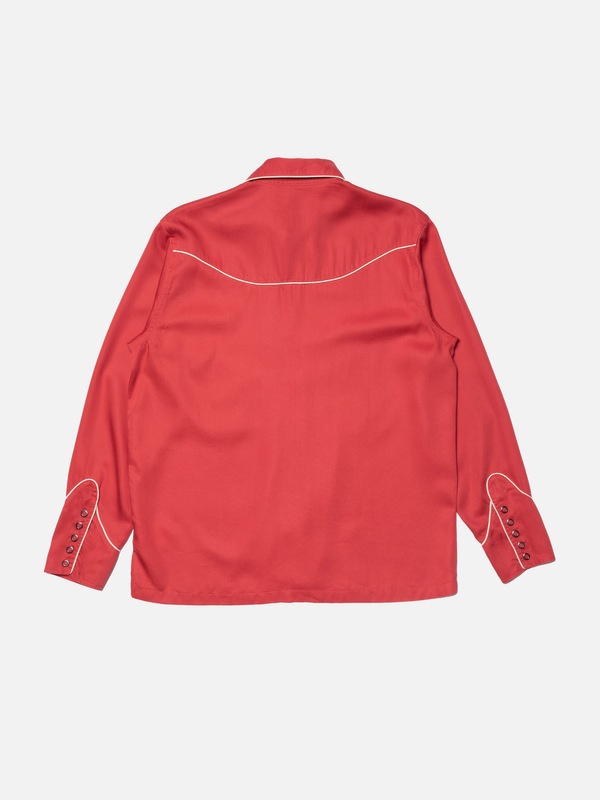 Gonzo Vines Cowboy Shirt Red - 3