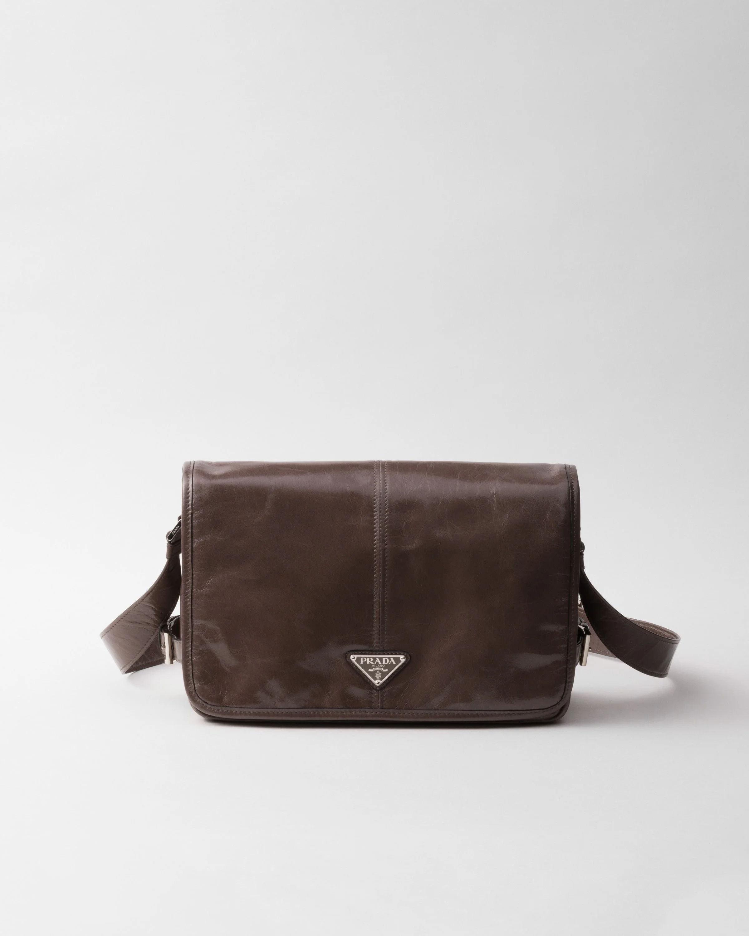 Leather shoulder bag - 1