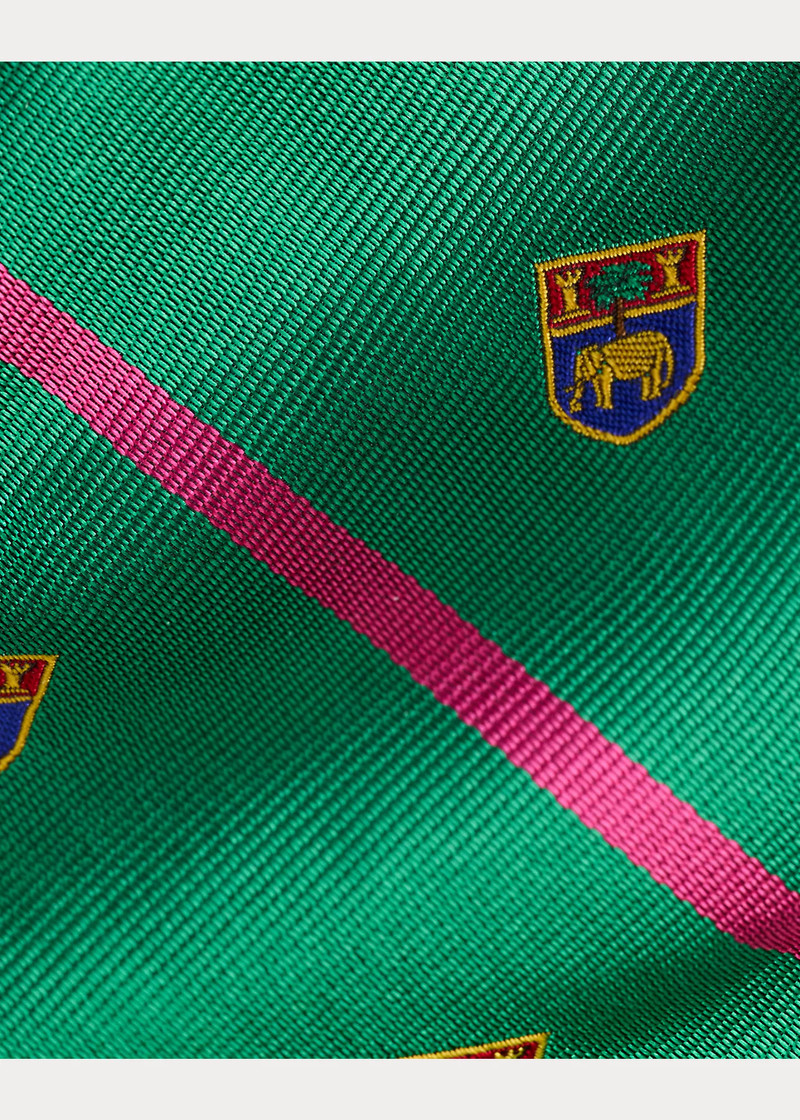 Striped Silk Club Tie 3