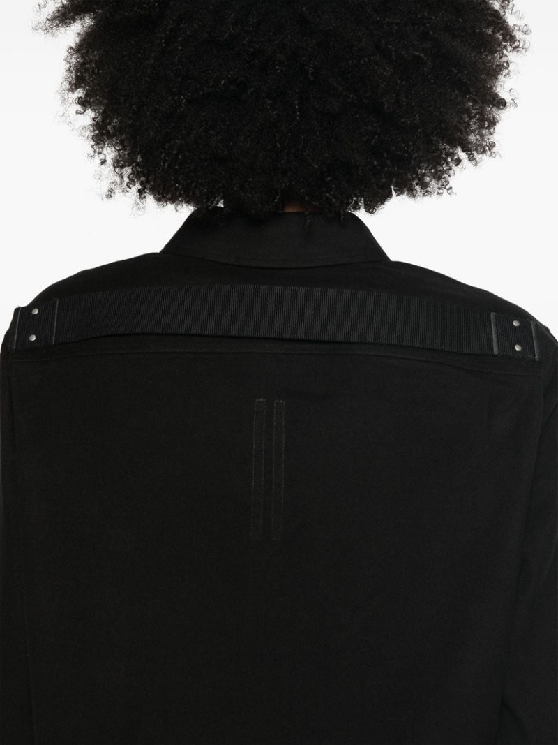 press-stud cropped shirt 5