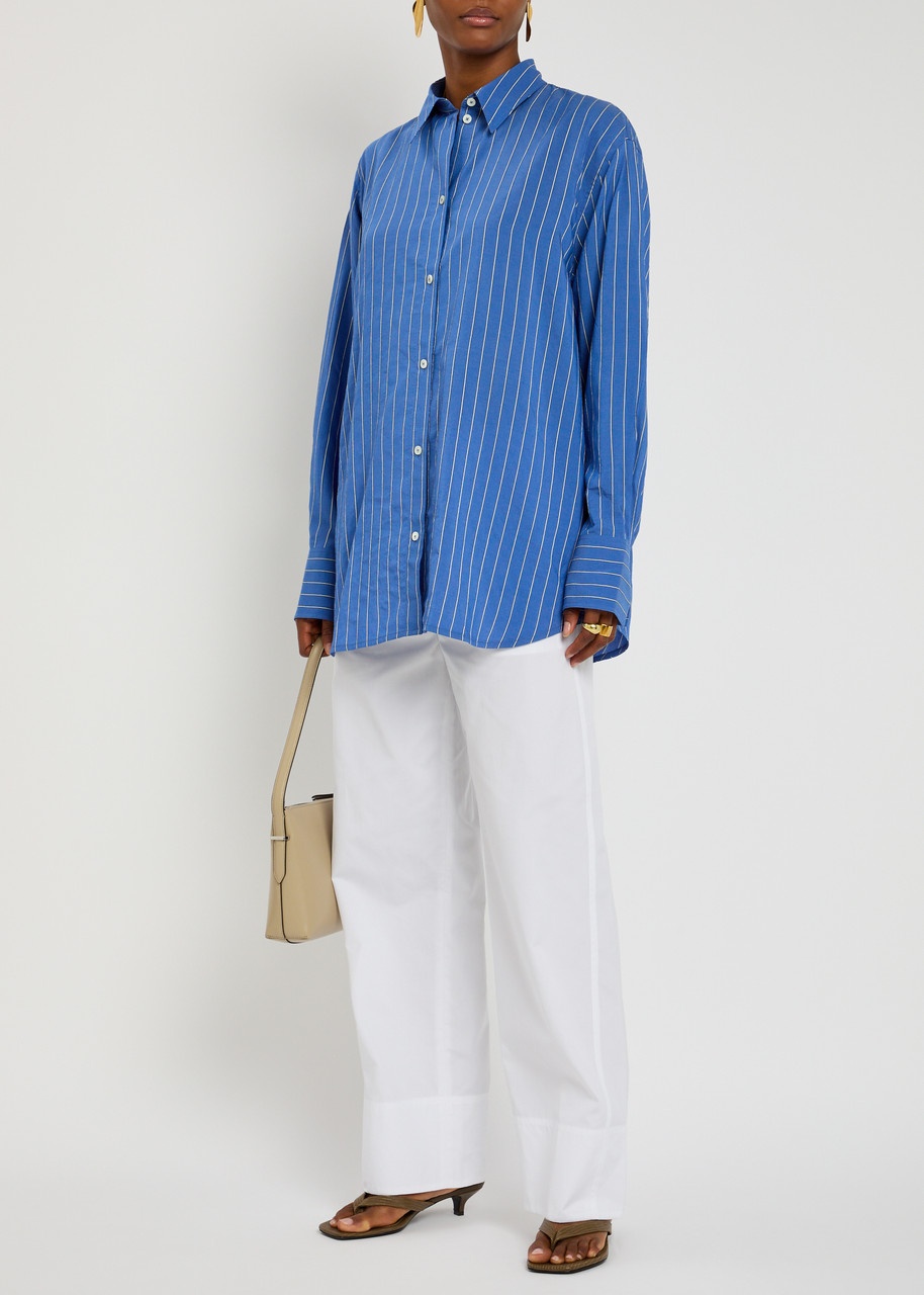 Toteme Straight-leg Cotton Trousers - 4