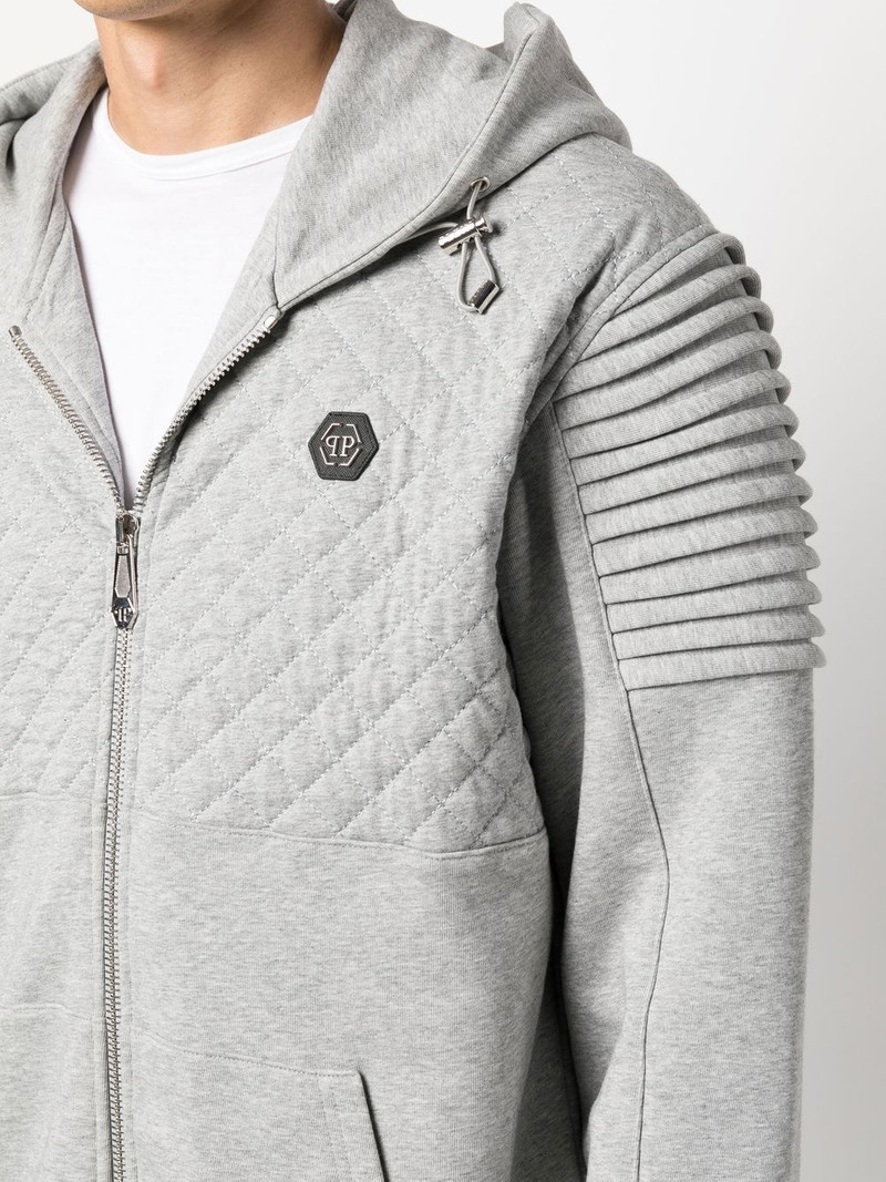 quilted 면 tracksuit 세트 5