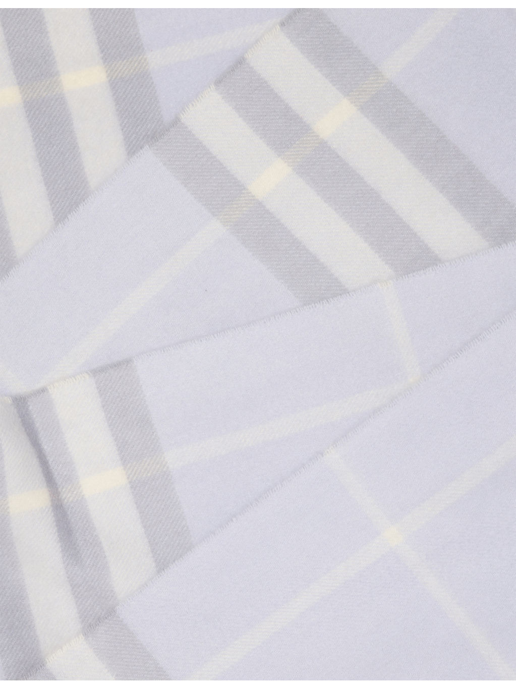 Check-Print Cashmere Scarf - 3