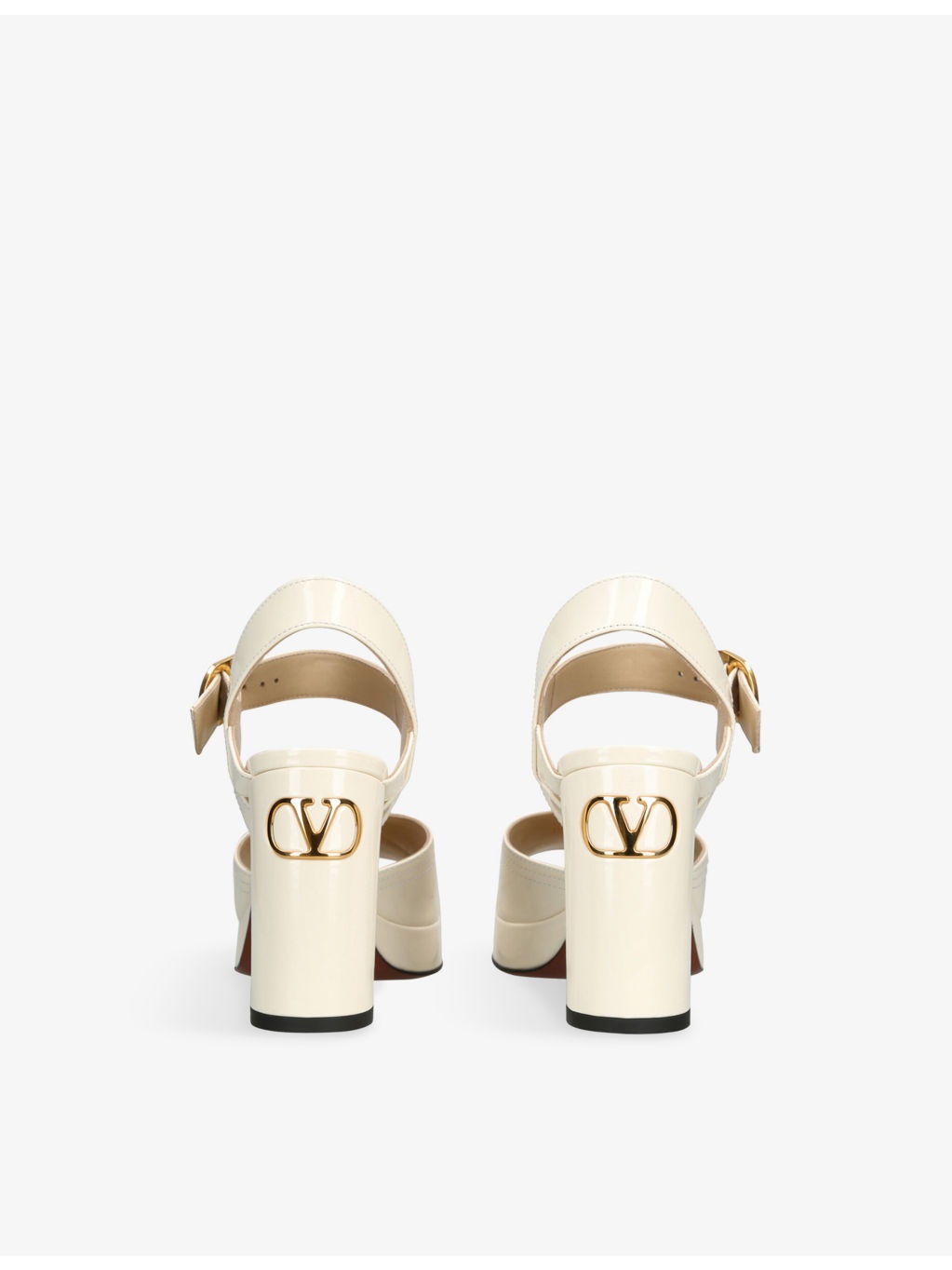 Fawcette 100 Patent-Leather Sandals - 4