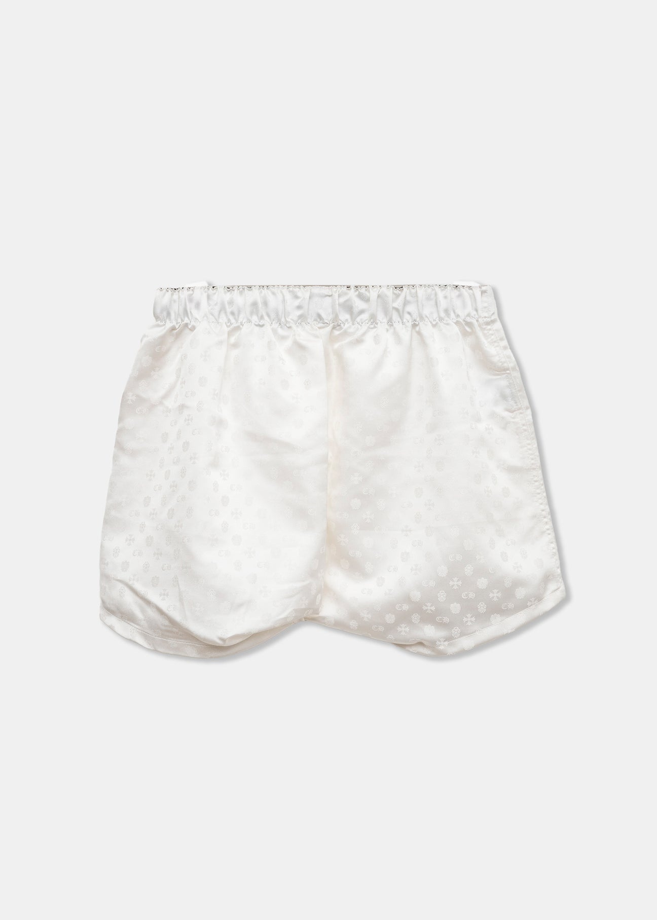 Chrome Hearts CH Printed White Silk Boxers - 3