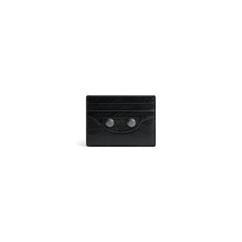 Men's Le Cagole Men Card Holder in Black - 1