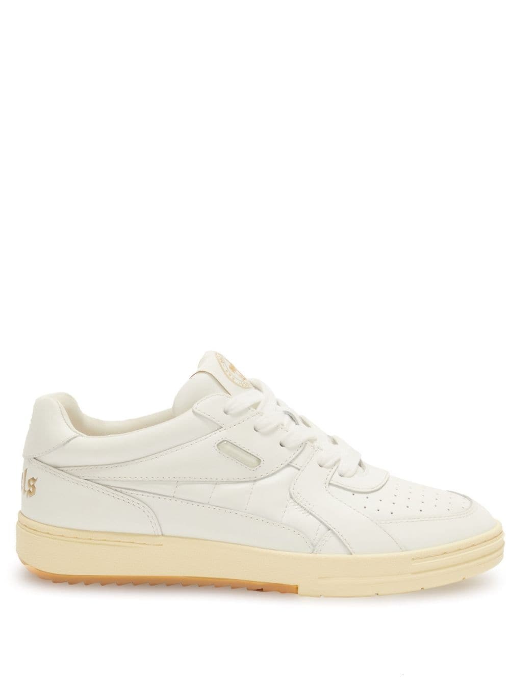 University lace-up leather sneakers - 1