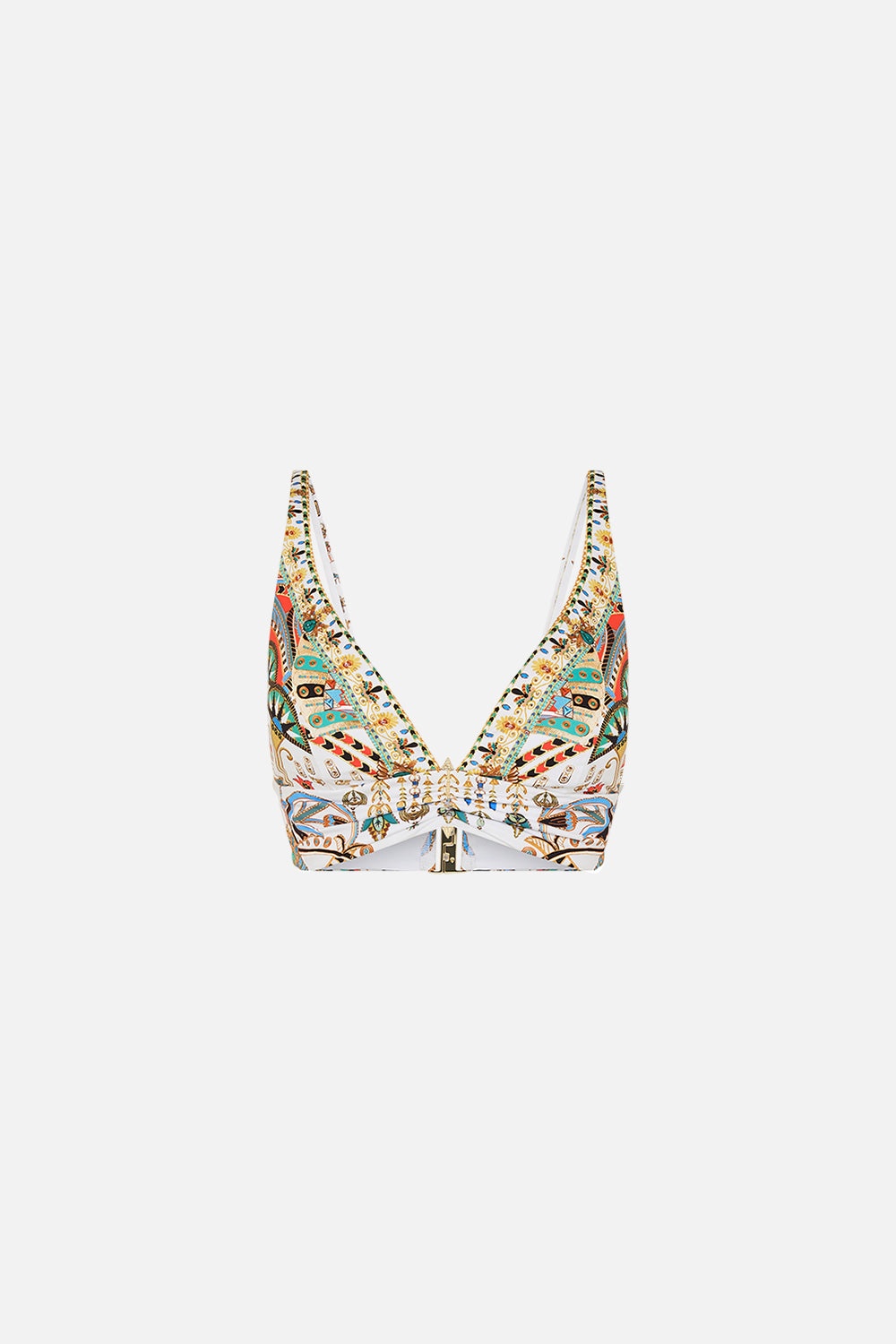 HIGH TRI BRA WITH TRIM - 1