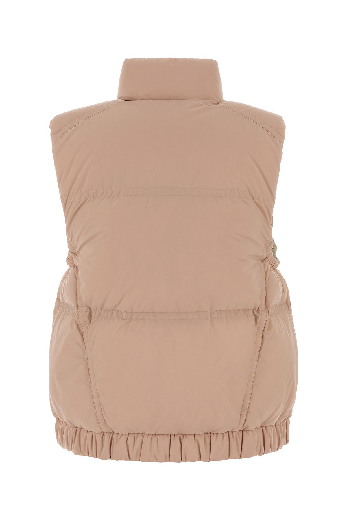Pink nylon Baise down jacket - 2