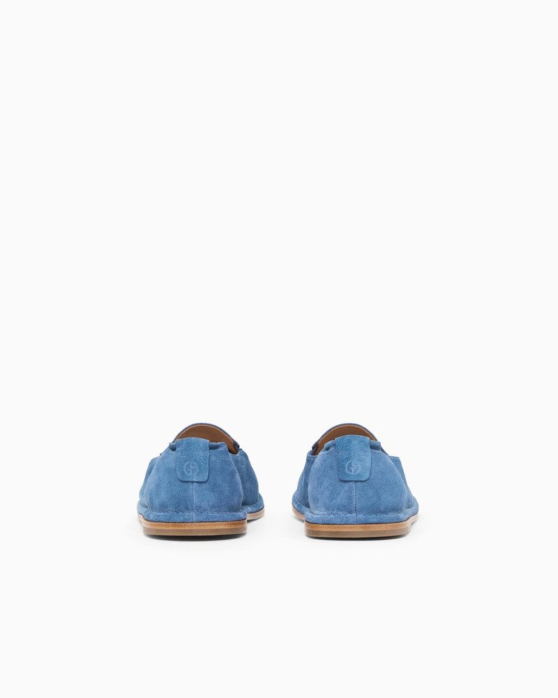 GIORGIO ARMANI SUEDE SLIP-ONS outlook
