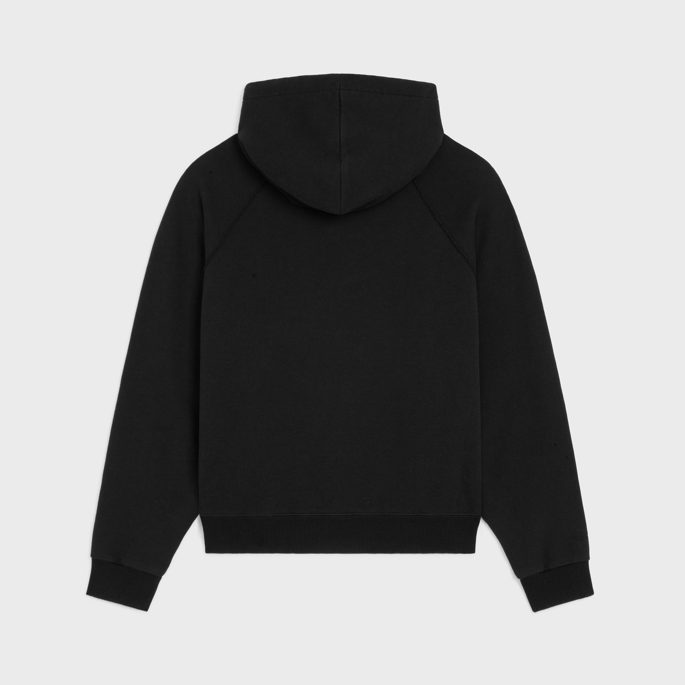 loose hoodie IN cotton fleece - 2