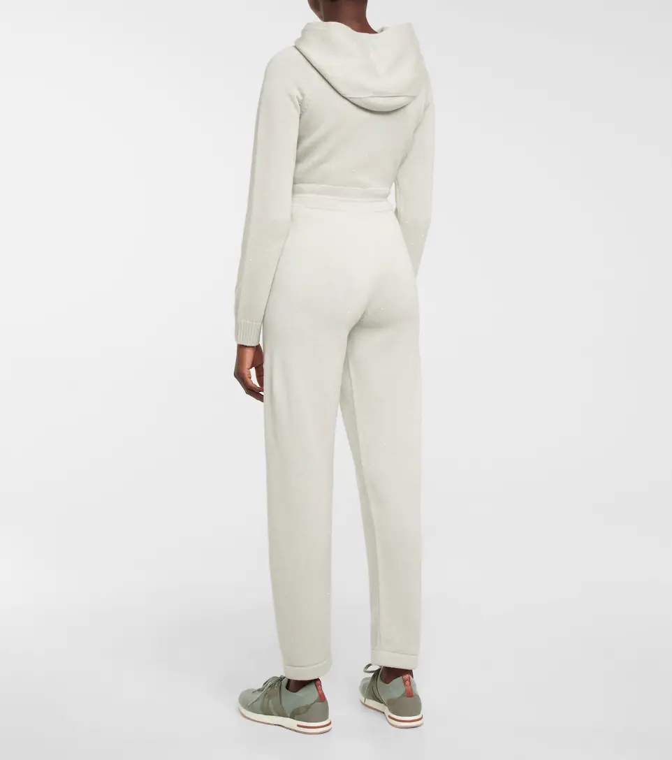 Stella Alpina cashmere and silk sweatpants - 3