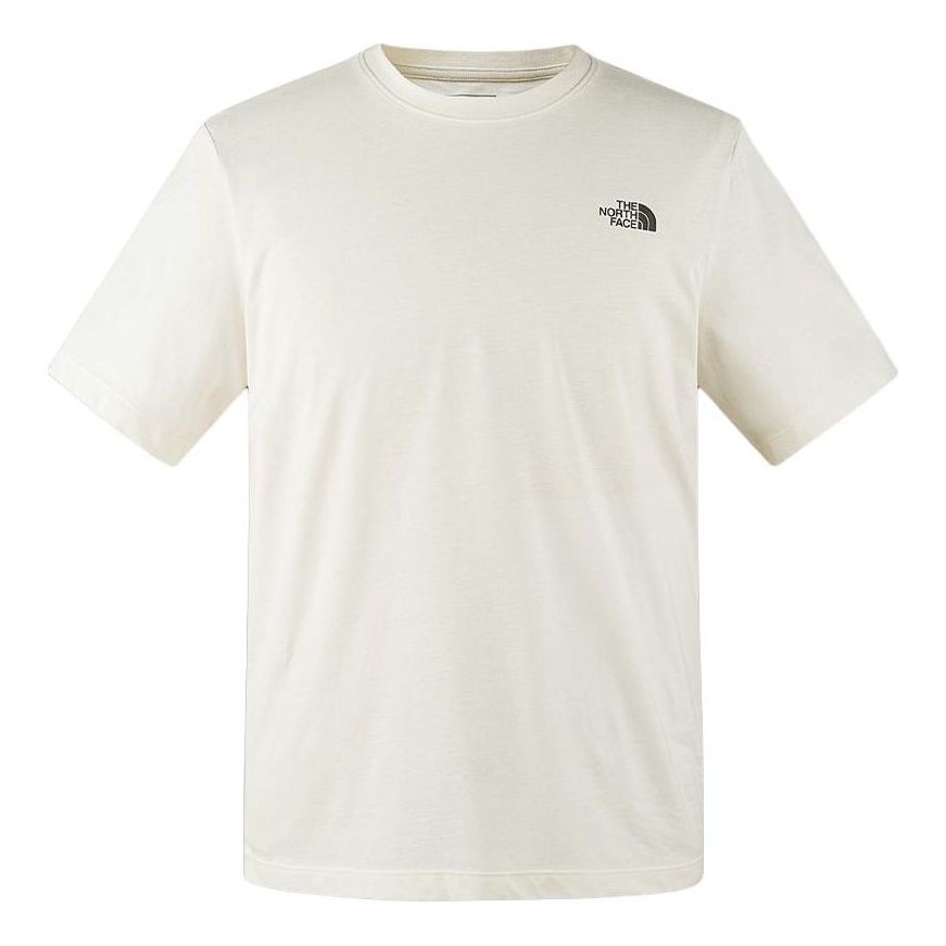 THE NORTH FACE Foundation Coordinates Graphic T-shirt 'Beige' NF0A89QV-QLI - 1