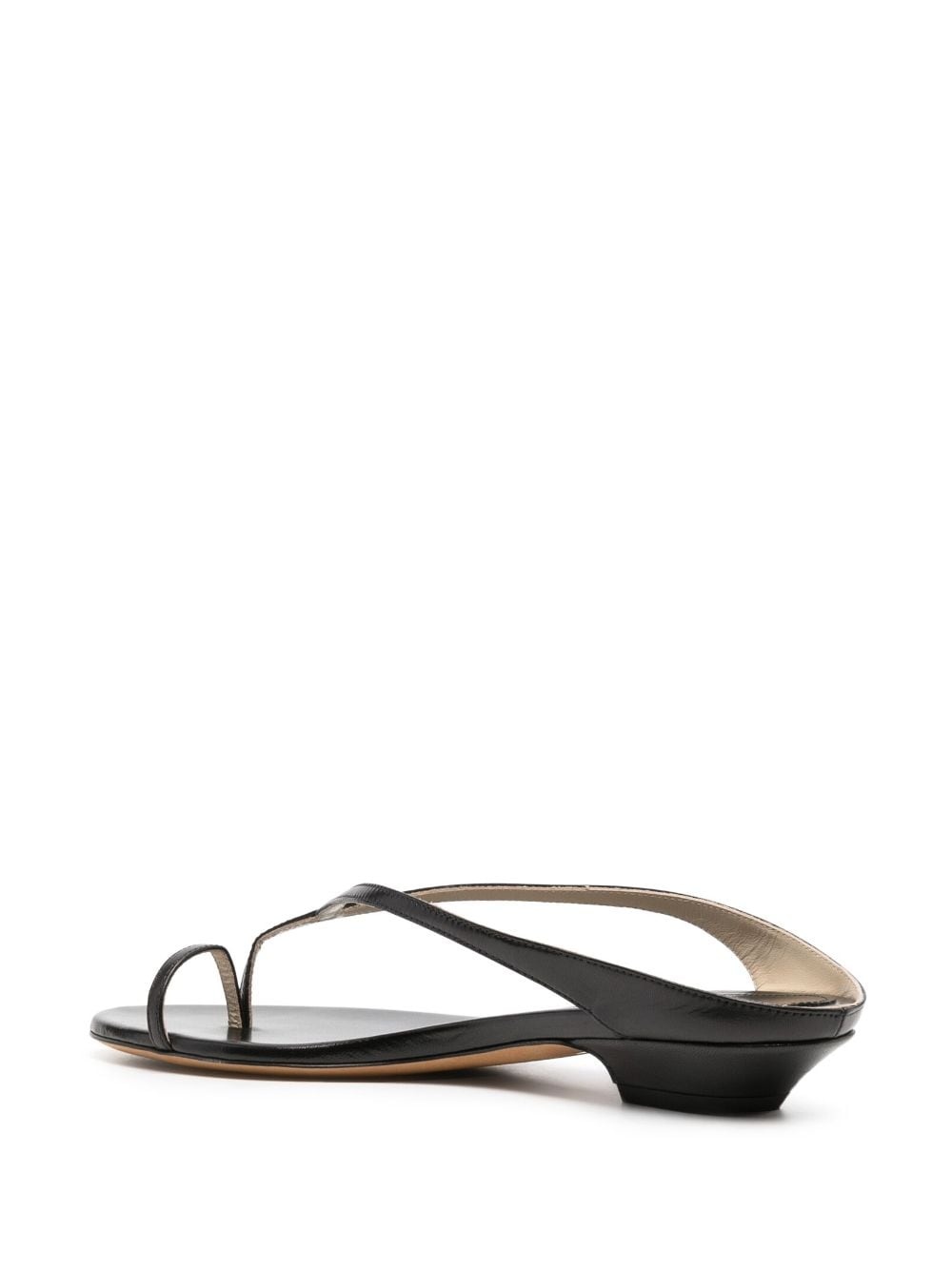 Marion leather flat sandals - 3