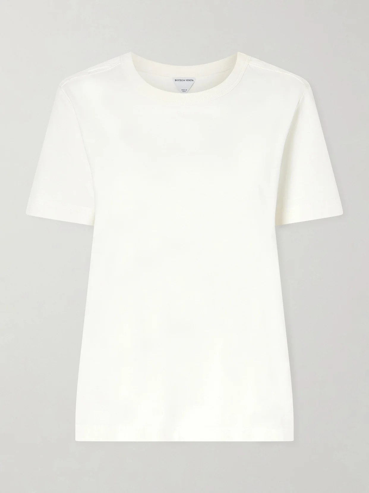 Intrecciato Embroidered Cotton-jersey T-shirt - 1