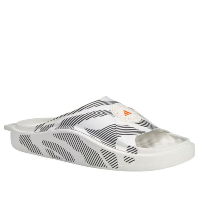 (WMNS) adidas x Stella McCartney Slide 'White Black' IE8769 2