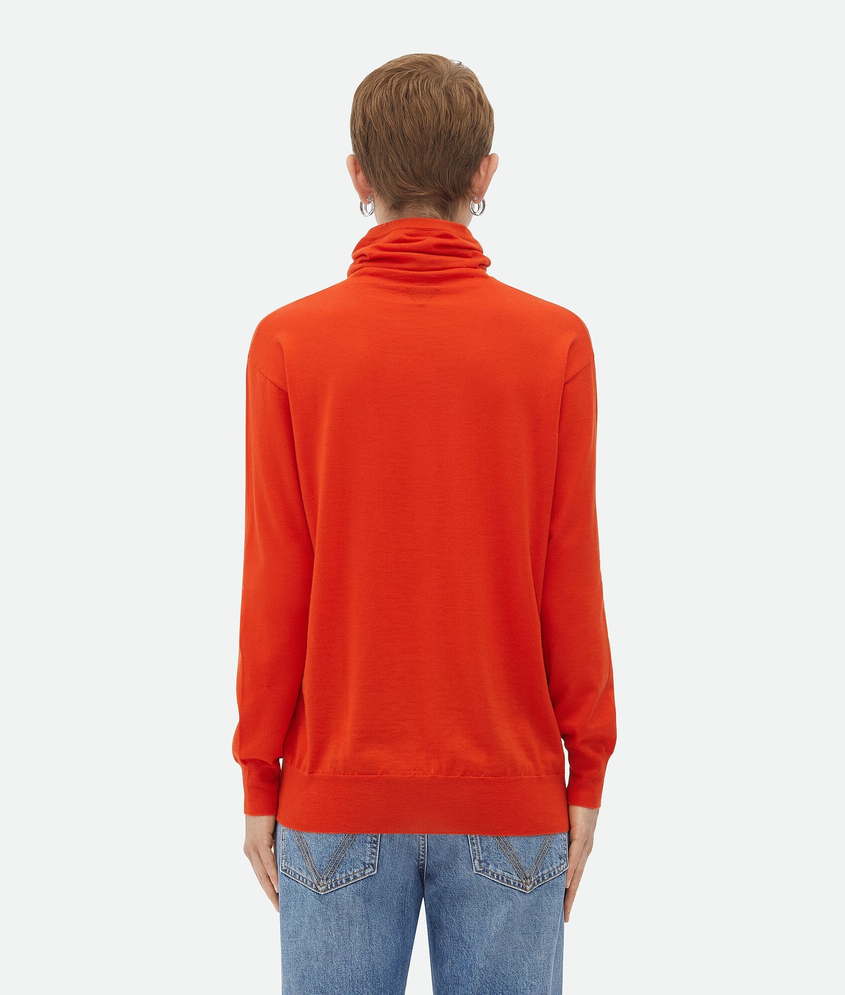Light Fine Cashmere Hooded Jumper - 3