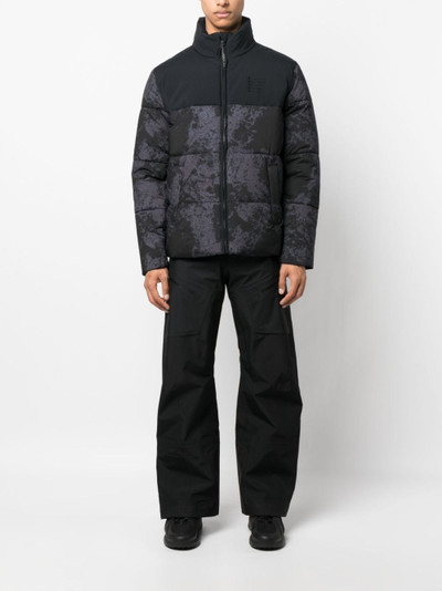 Champion abstract-print padded jacket outlook