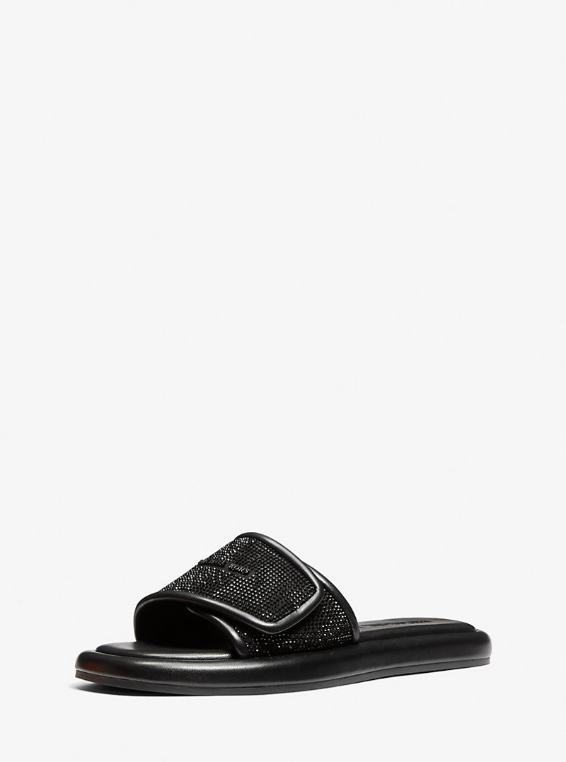 MICHAEL KORS Suki Embellished Slide Sandal outlook