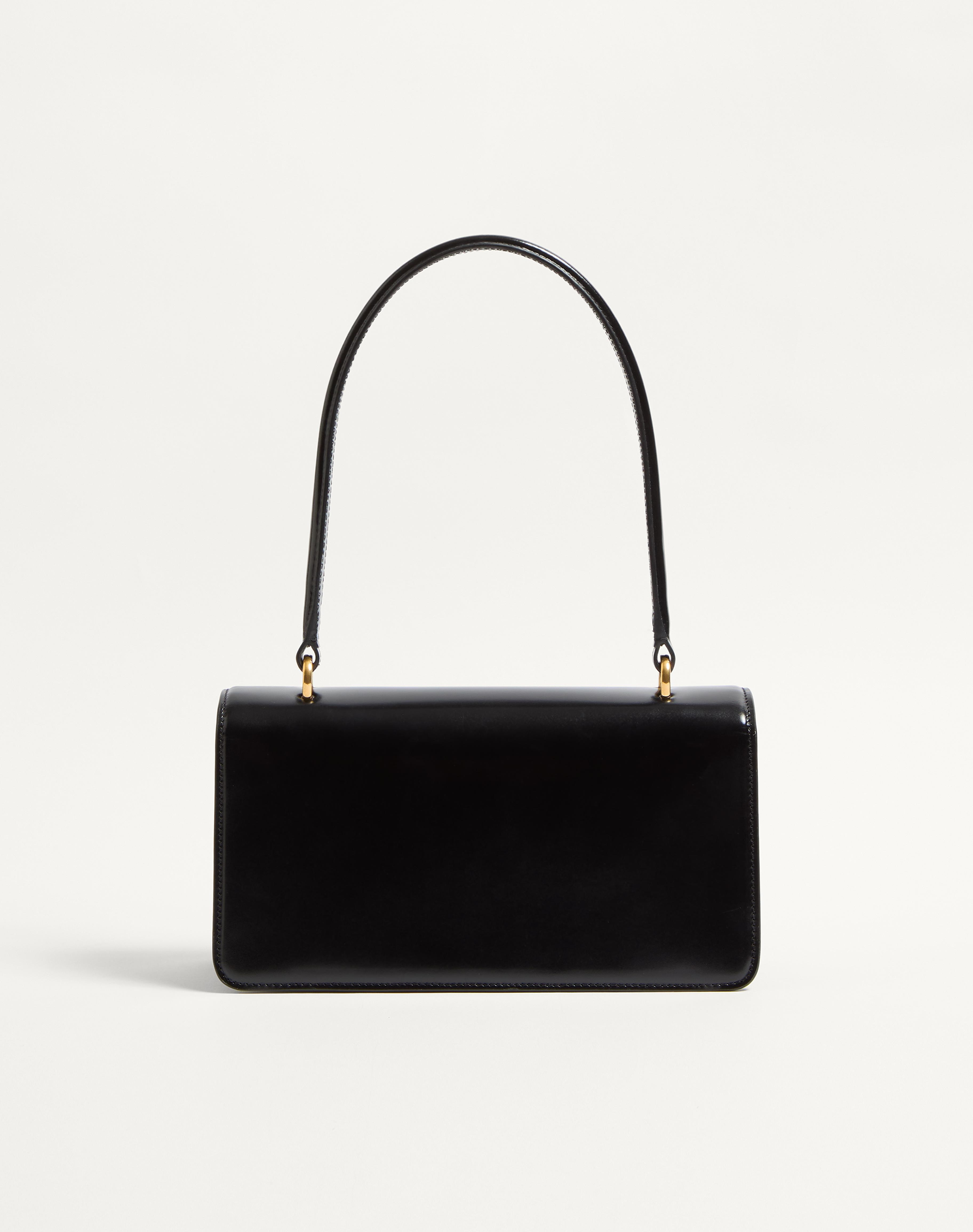VALENTINO GARAVANI VAIN BAG WITH HANDLE IN SHINY CALFSKIN - 5