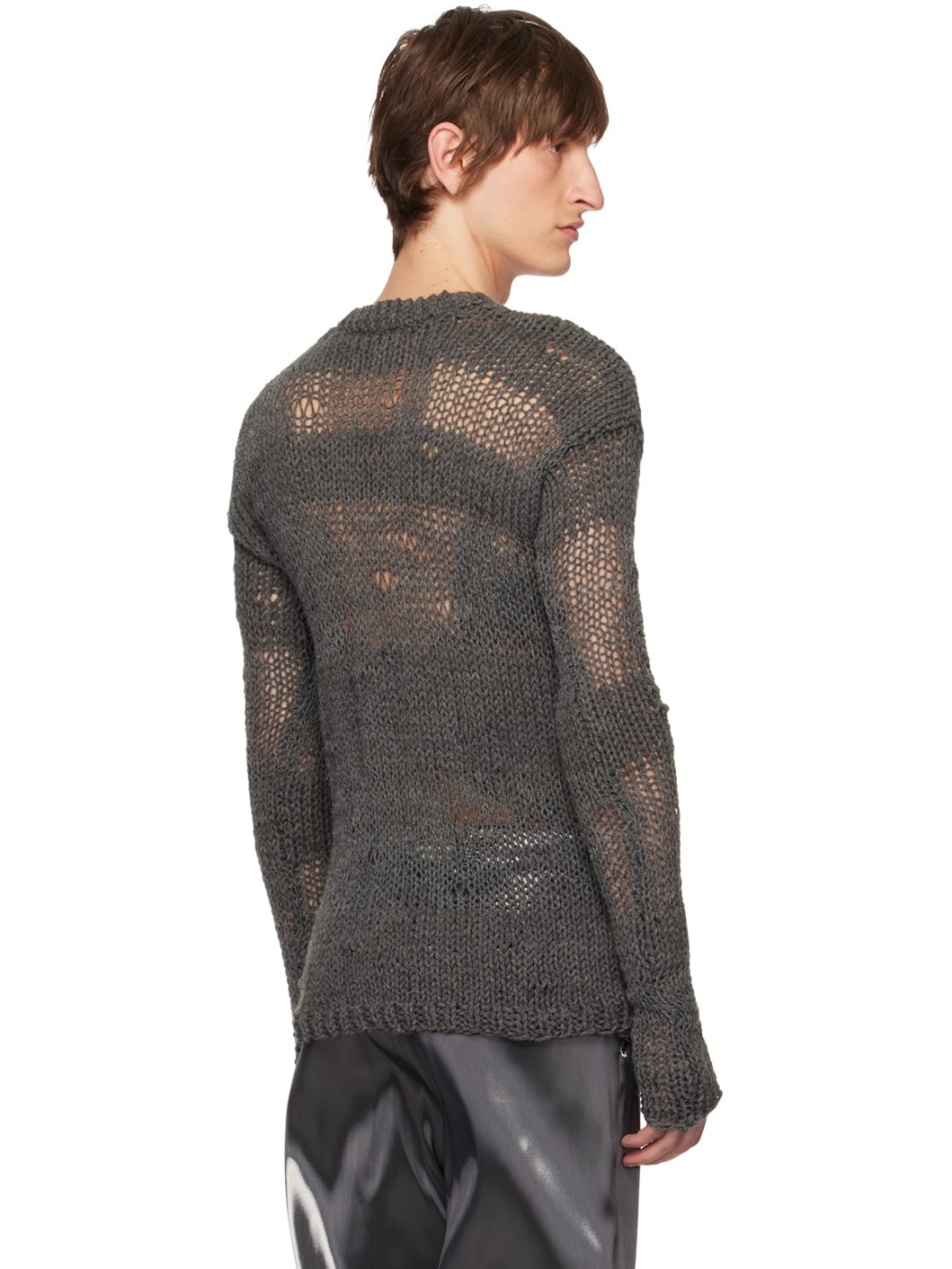 Gray Symbiotical Sweater - 3