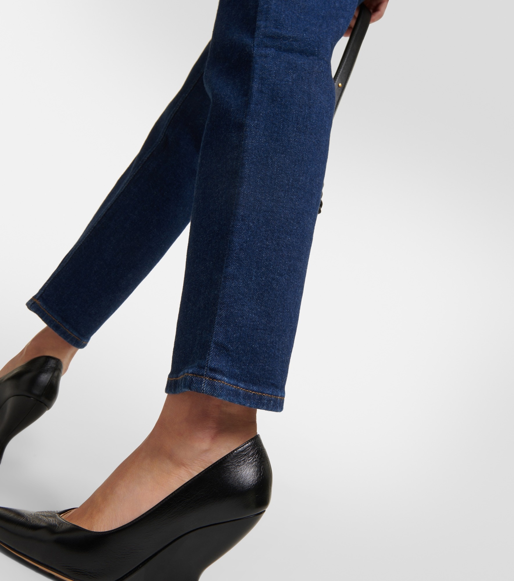 70s Stove Pipe high-rise straight jeans - 5