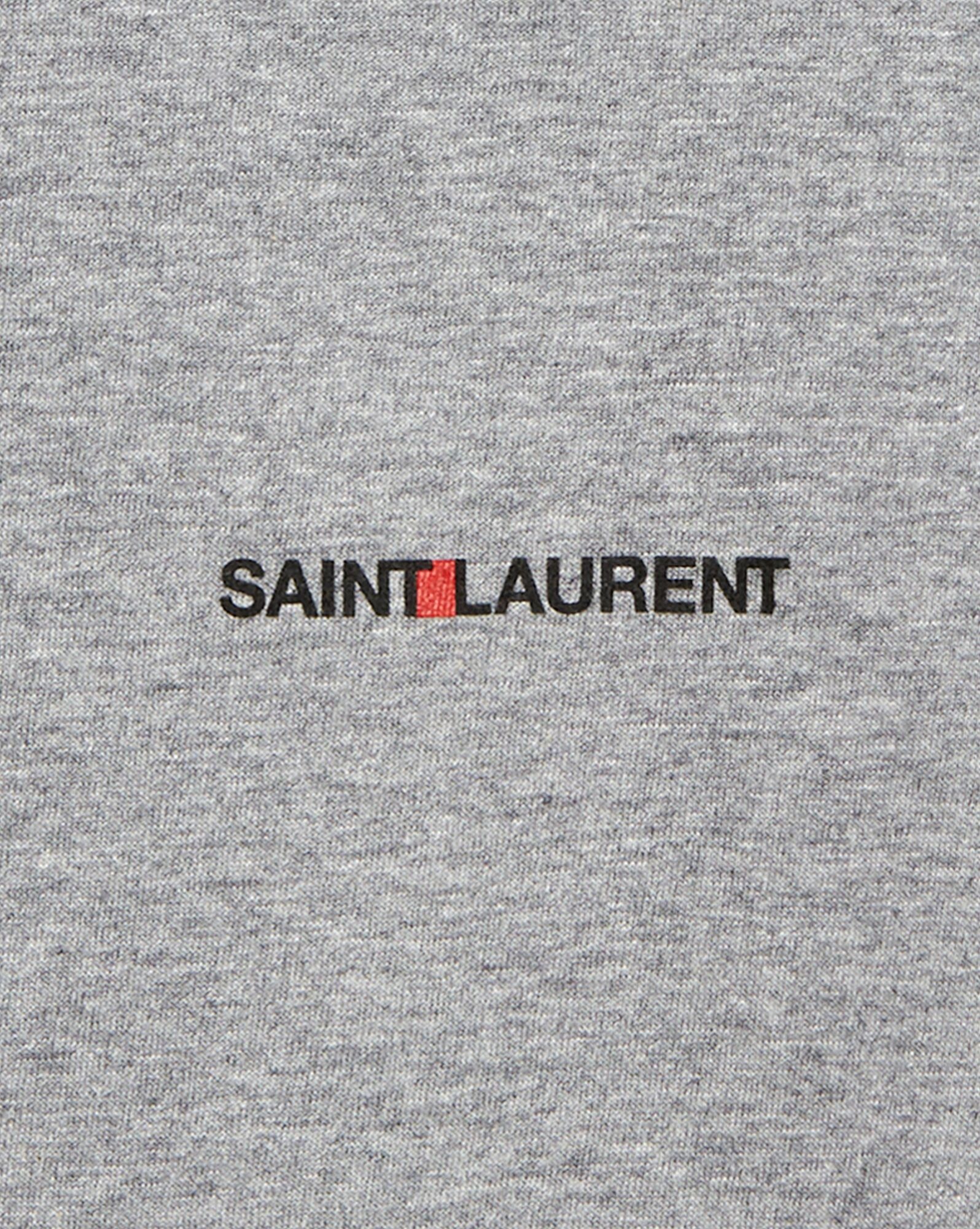 saint laurent logo t-shirt - 3