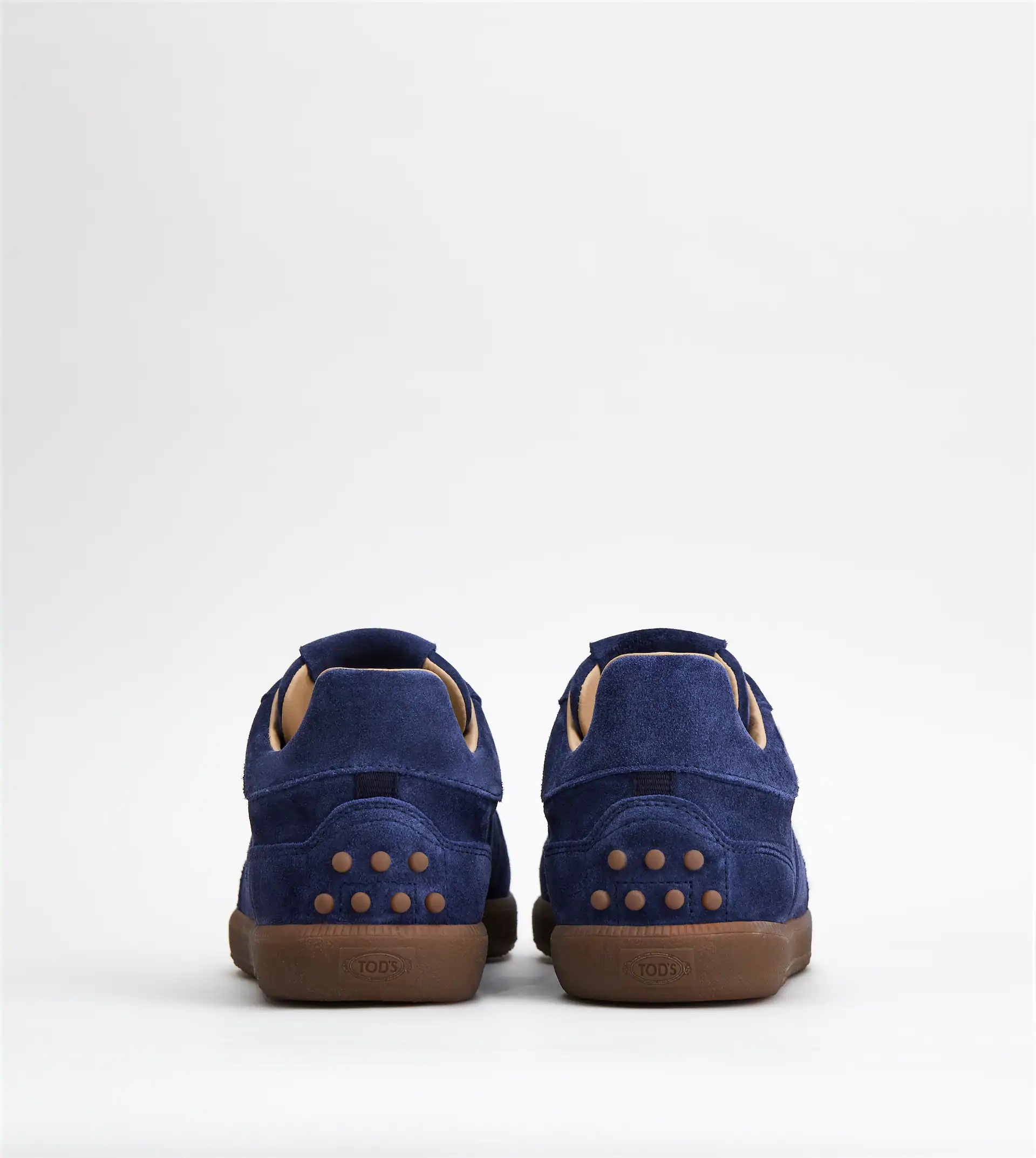 TOD'S TABS SNEAKERS IN SUEDE - BLUE - 3