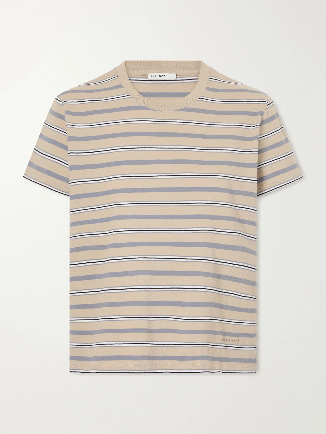 Kenzie Striped Cotton-jersey T-shirt - 1