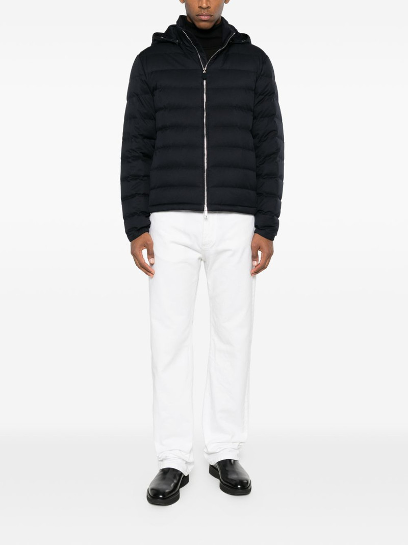 ZEGNA zip-up hooded jacket outlook