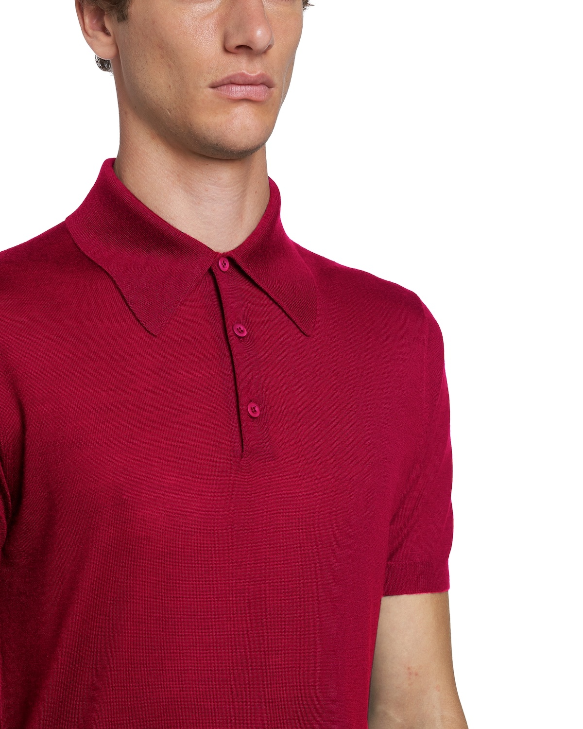 Cashmere Polo Shirt - 5