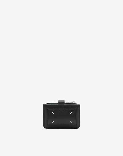 Maison Margiela Four-stitches zip wallet outlook