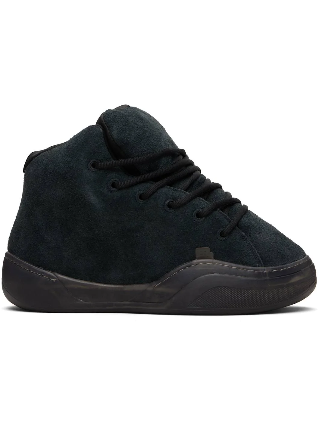 Black Vamp High Sneakers - 1
