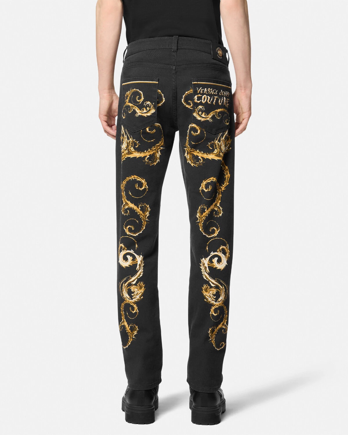 Chromo Couture Slim-Fit Jeans - 5