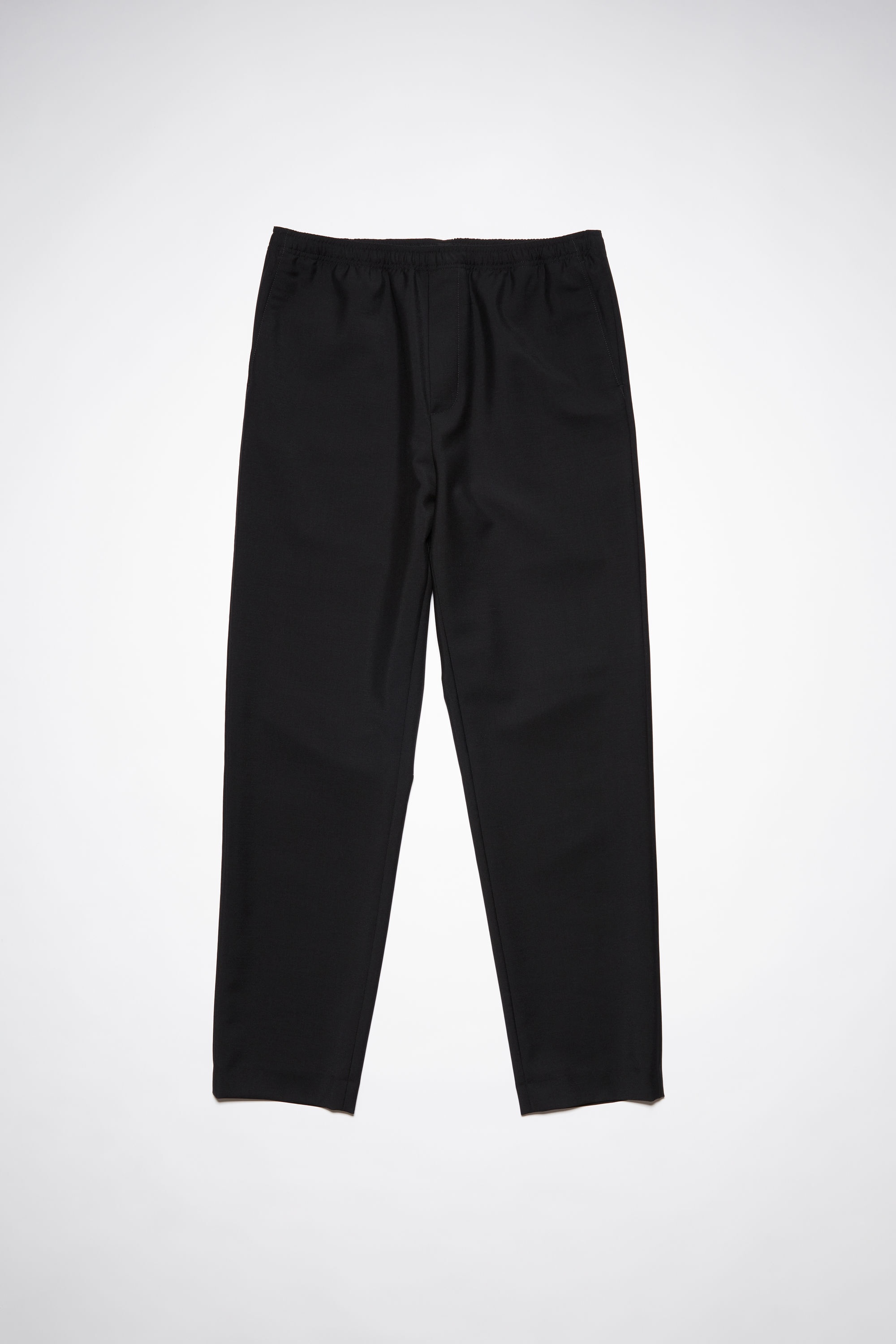 Loose fit suit trousers - Black - 6
