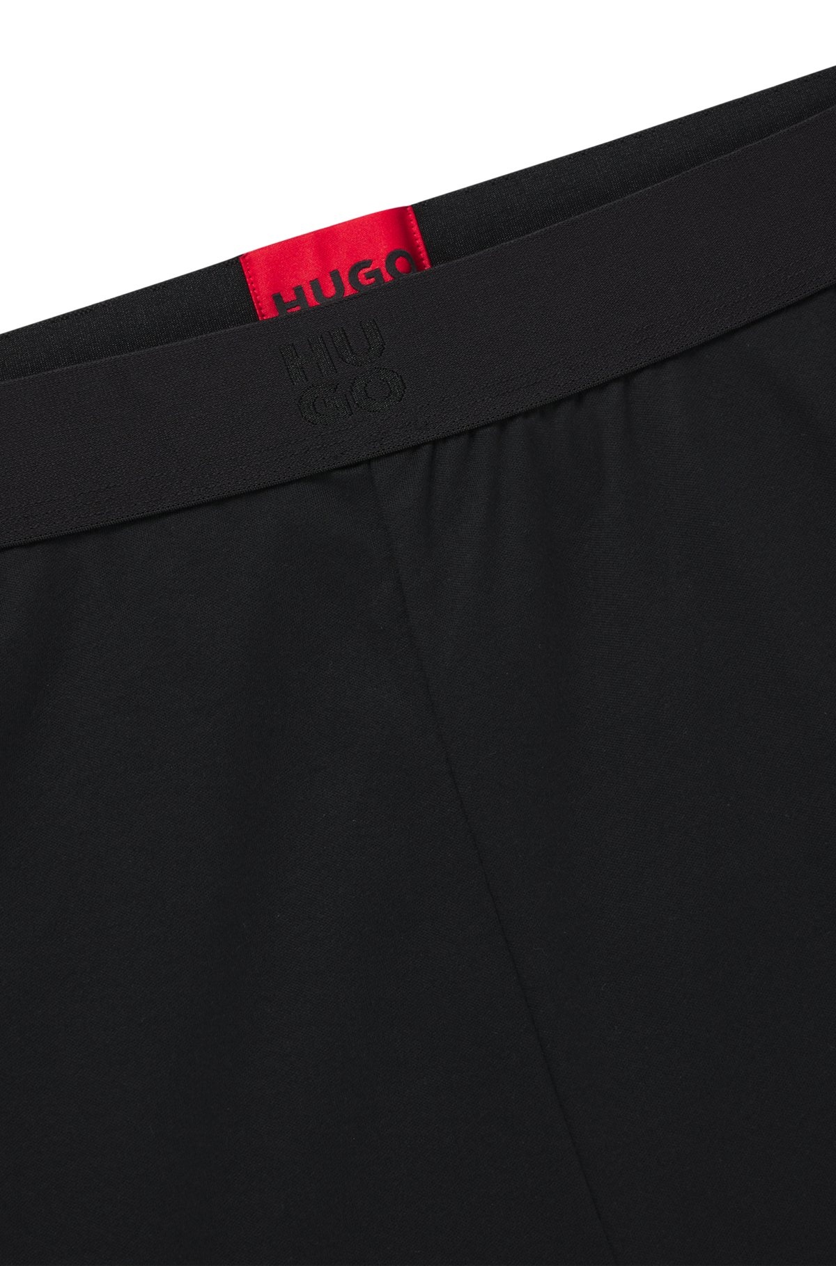 INTERLOCK-COTTON PAJAMA BOTTOMS WITH IRIDESCENT LOGO - 6
