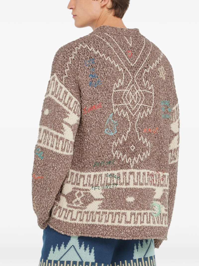 Alanui Written by the Ocean cardigan outlook