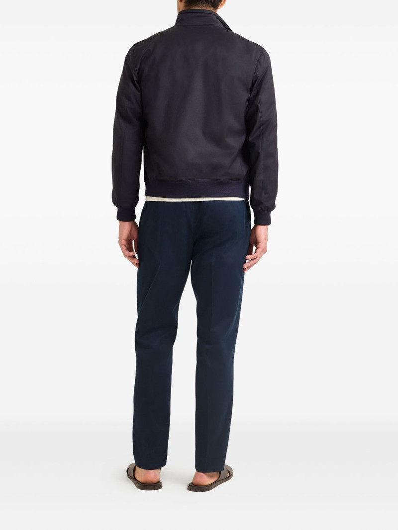 Alvaro merino zip-up bomber jacket 3