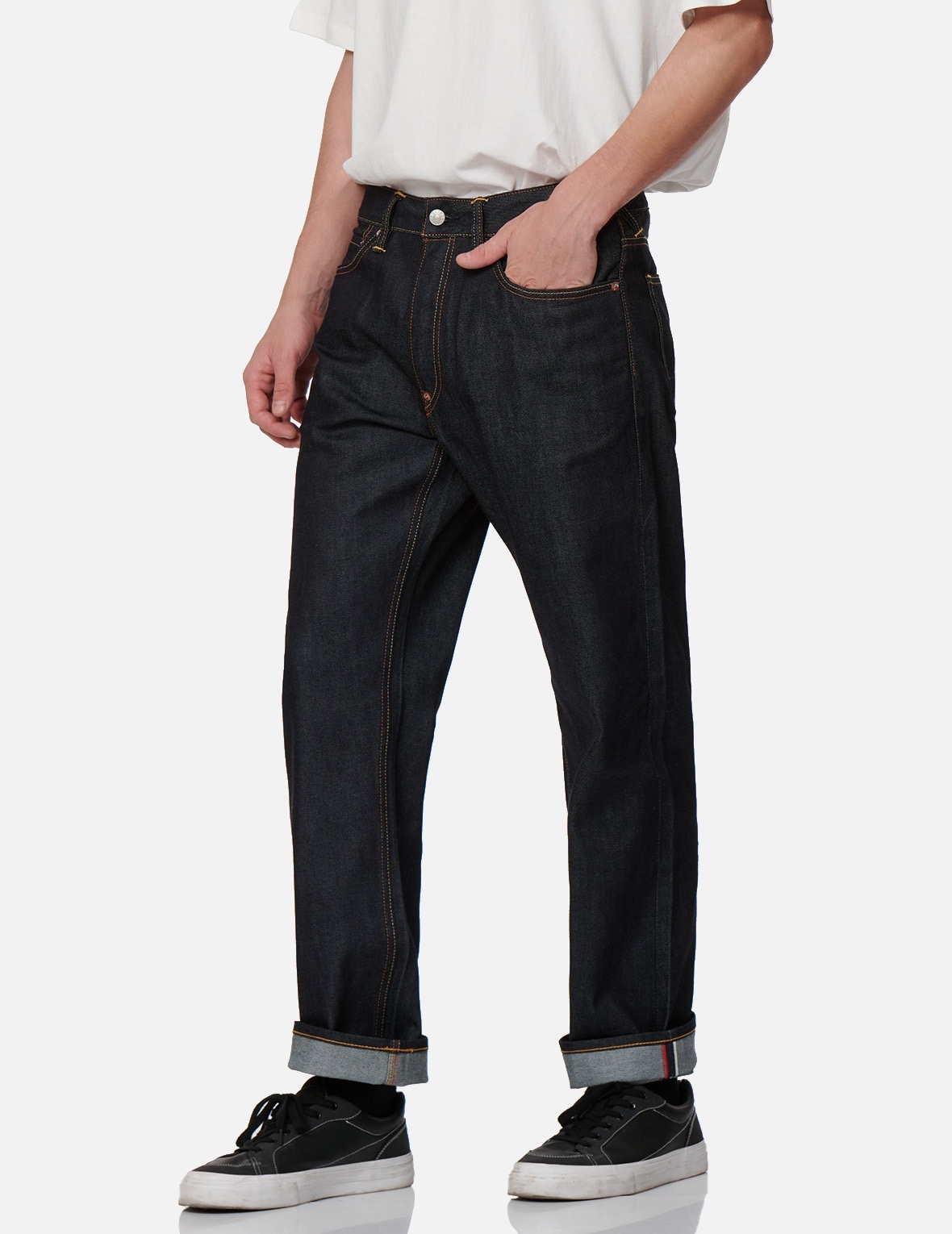 NYC-OSAKA GODHEAD DAICOCK PRINT BAGGY-FIT JEANS #2000 - 8
