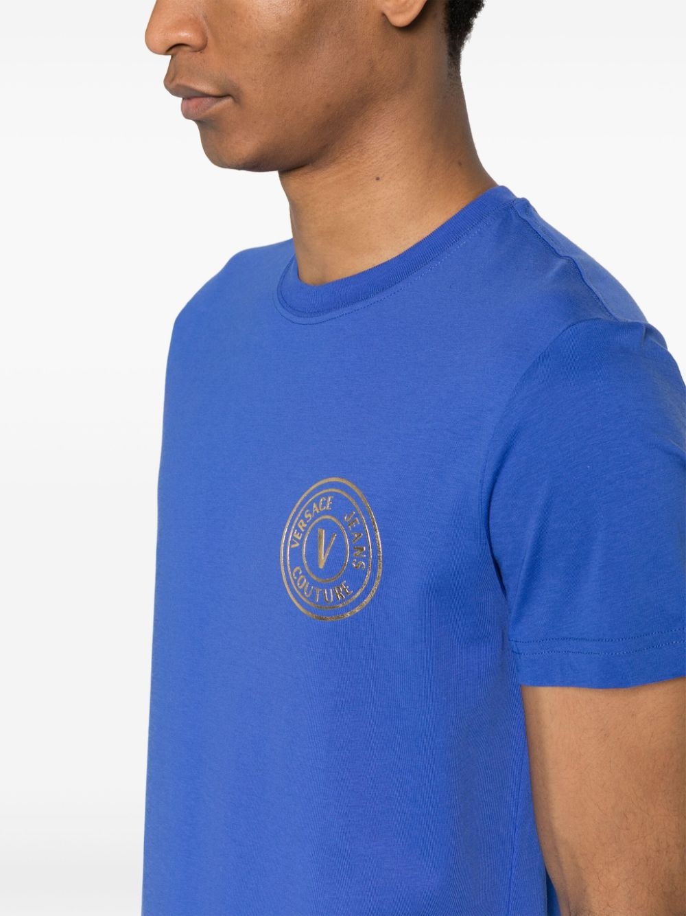 logo-print cotton T-shirt - 5