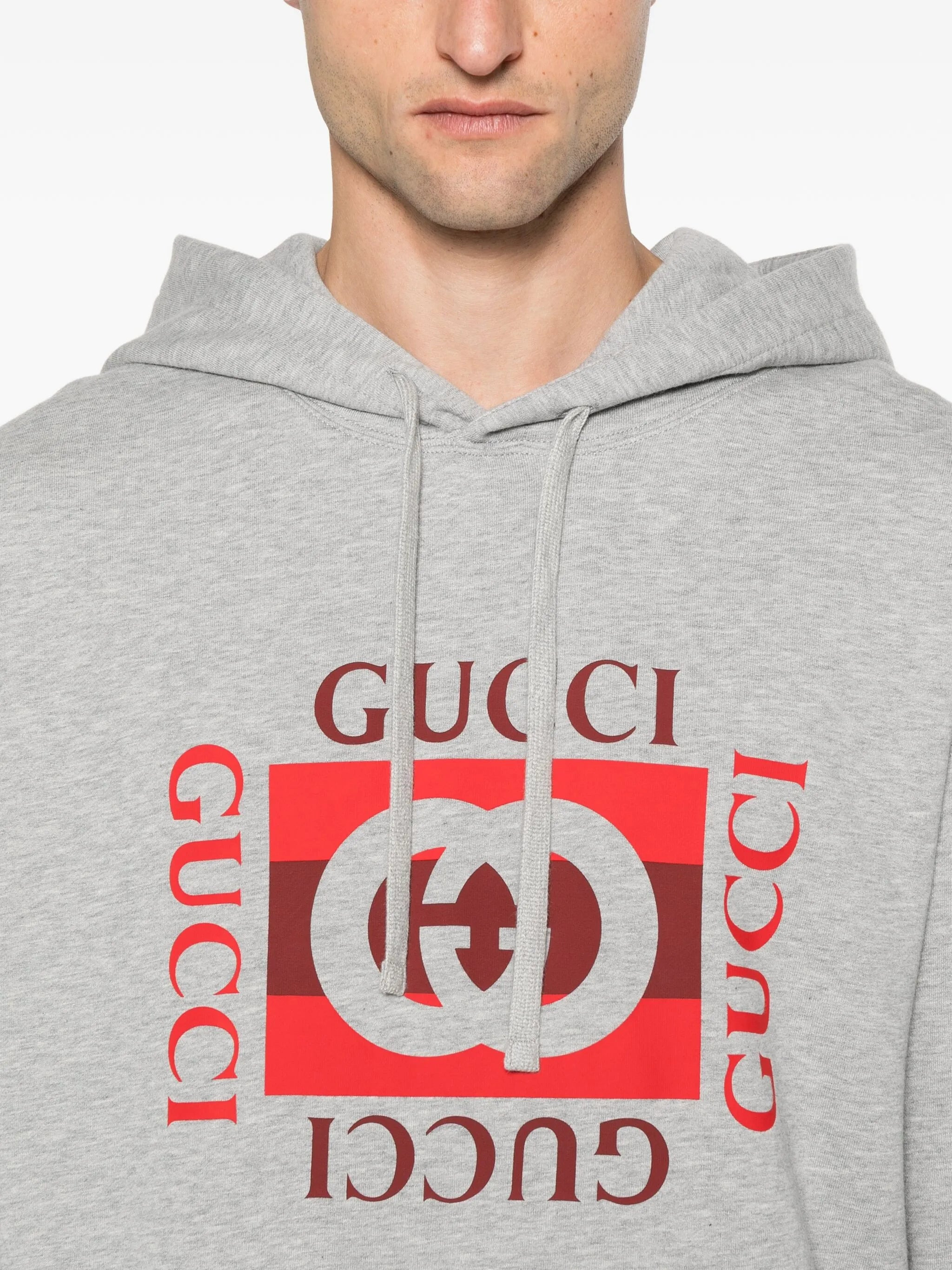Gucci Logo-print Cotton Hoodie - 5