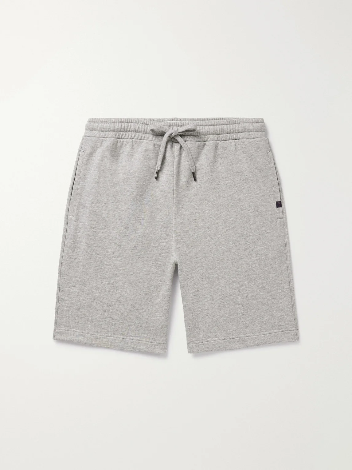 Quinn 1 Straight-Leg Cotton and Modal-Blend Jersey Drawstring Shorts - 1