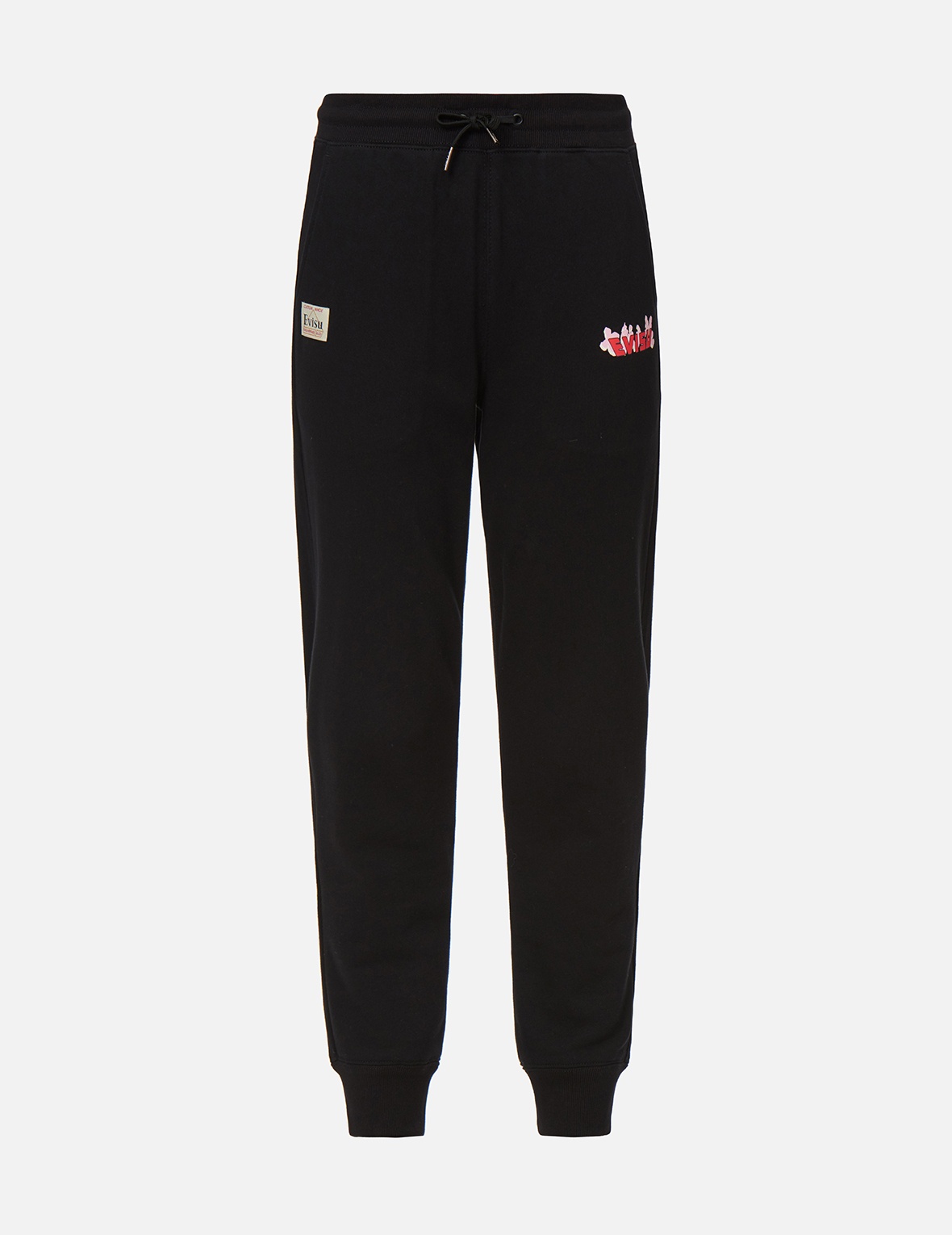 FORTUNE CAT DARUMA DAICOCK PRINT SWEATPANTS - 2