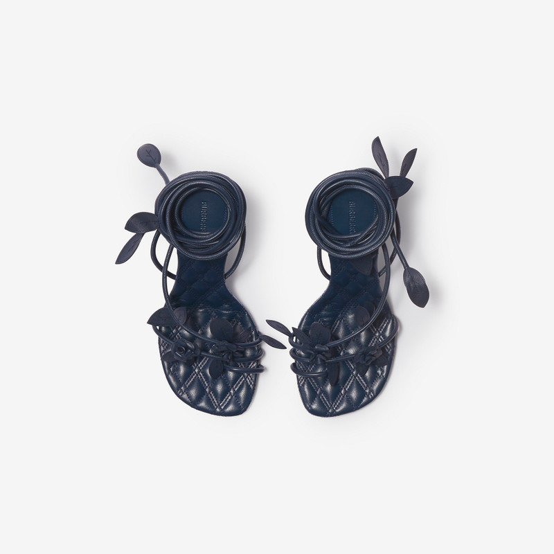 Leather Ivy Flora Heeled Sandals​ 5