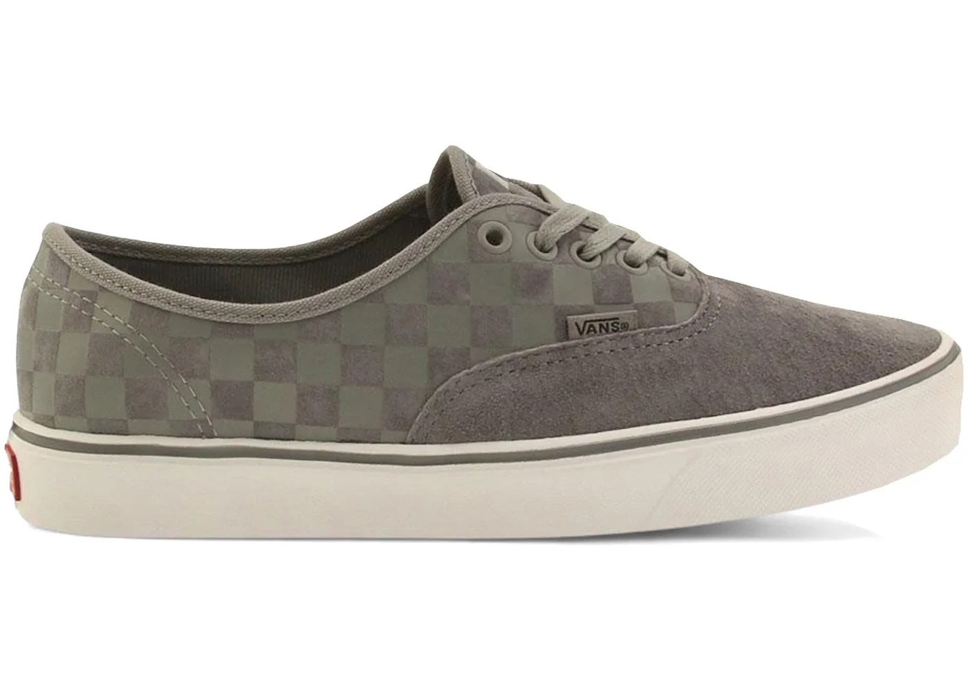 Vans Authentic Lite Grey Wild Dove Checkerboard - 1